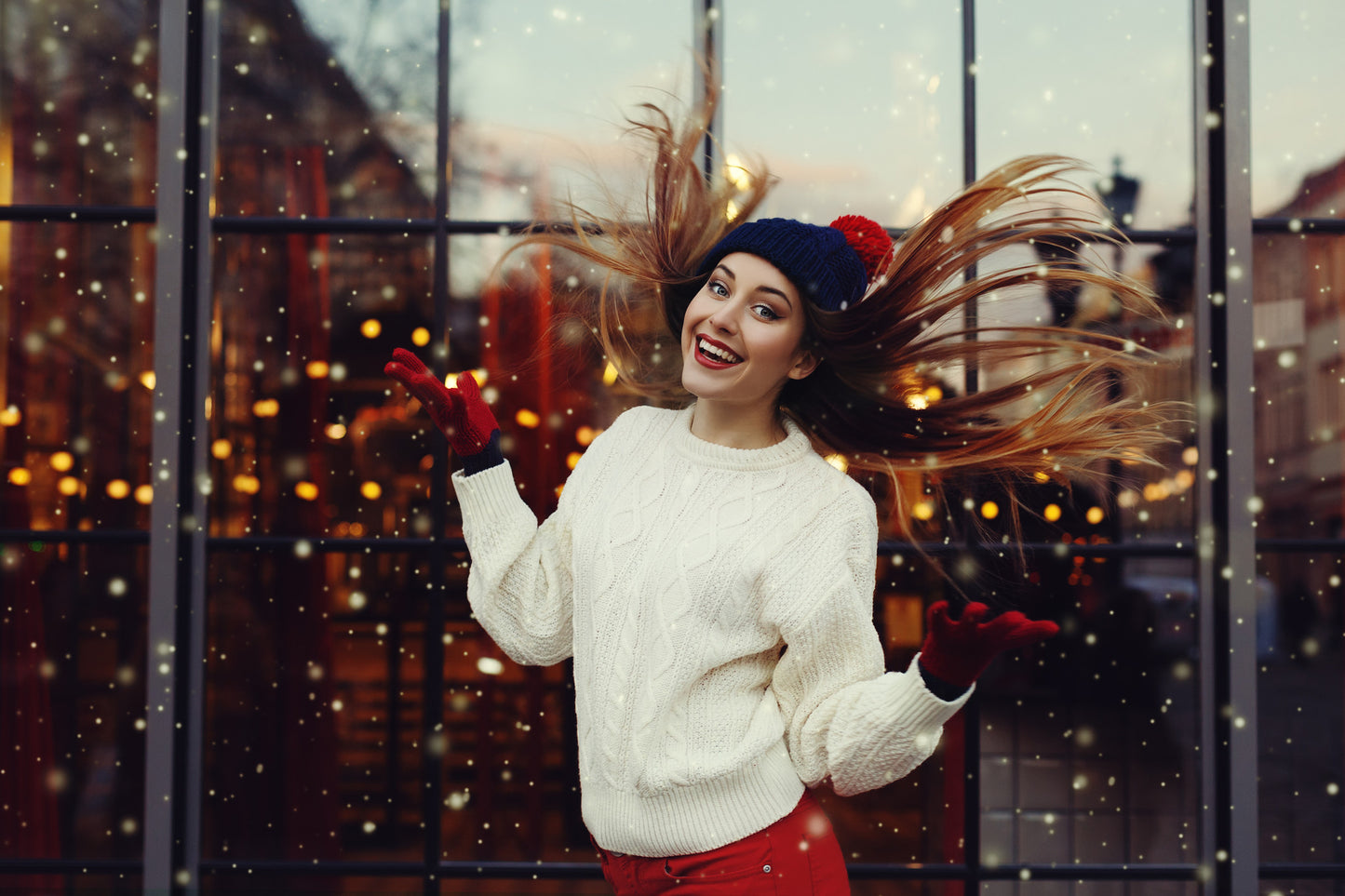 DIY Split End Repair in Winter