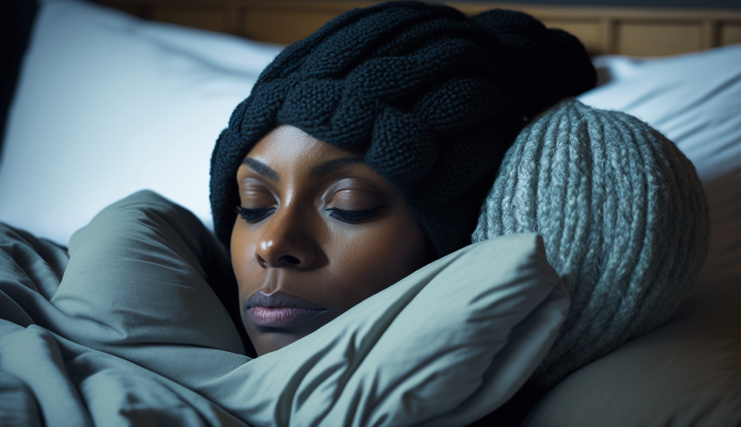 DIY Organic Argan Oil Sleep Cap