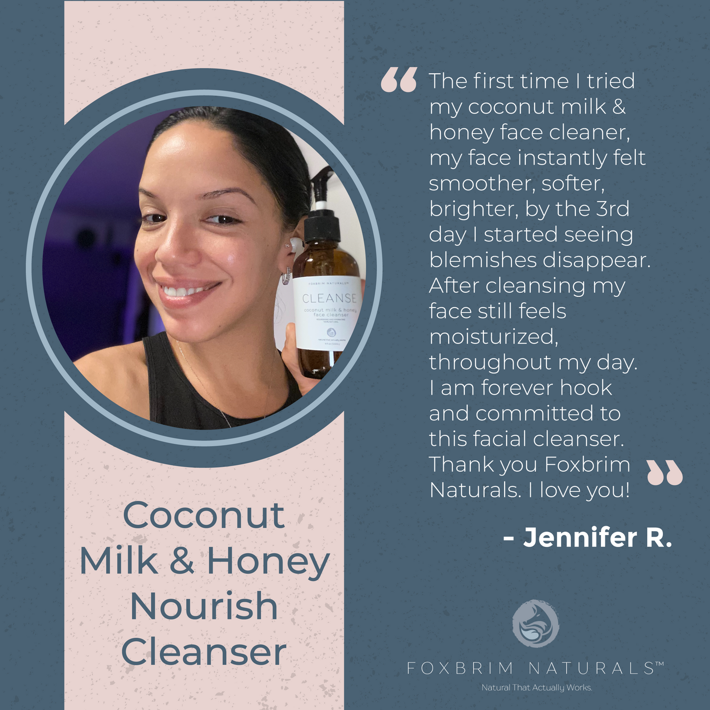 Coconut Milk & Honey Face Cleanser