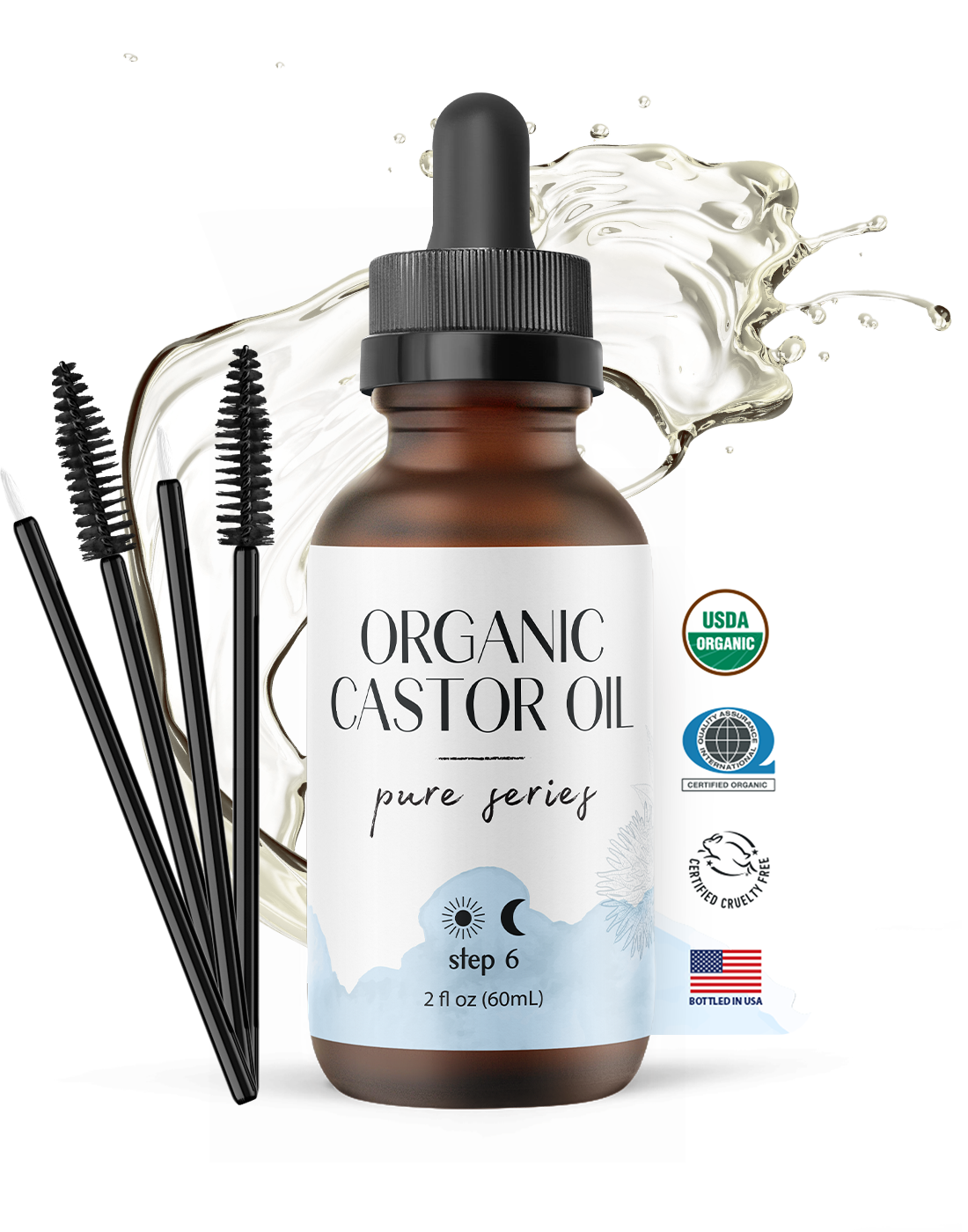 100% Pure Organic Castor Oil