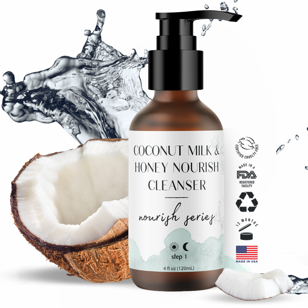 Load image into Gallery viewer, Coconut Milk &amp;amp; Honey Face Cleanser
