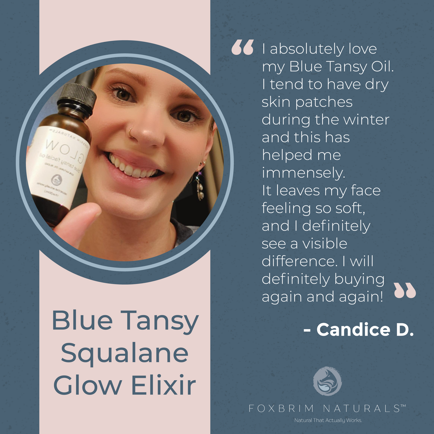 Blue Tansy Glow Facial Elixir